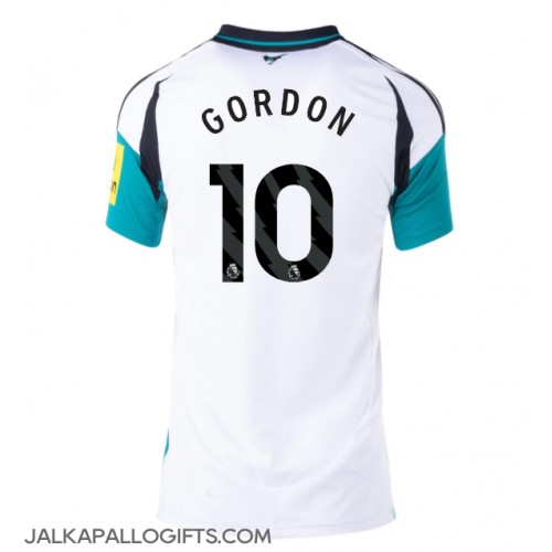 Newcastle United Anthony Gordon #10 Vieraspaita Naiset 2024-25 Lyhythihainen